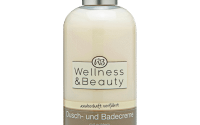 wellness&beauty Dusch- und Badecreme Vanille-Extrakt & Sesamöl