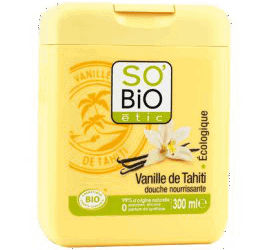SO'Bio étic Duschcreme mit Vanille aus Tahiti