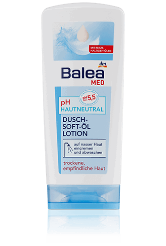 Balea med pH-Hautneutral Dusch-Soft-Öl-Lotion