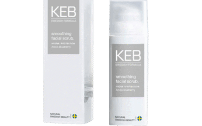 KEB Skincare smooting facial scrub.