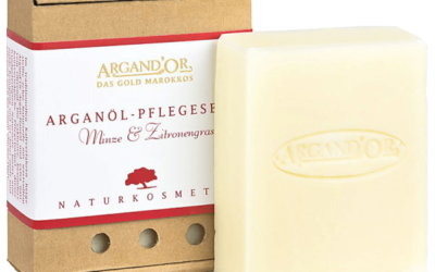 Argand’Or Arganöl-Pflegeseife Minze & Zitronengras