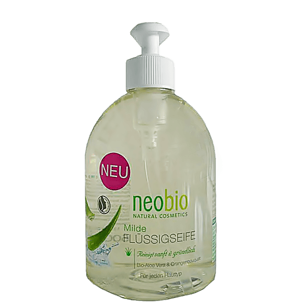 neobio milde Flüssigseife & pflegende Cremeseife