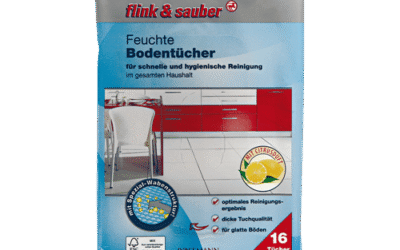 flink & sauber Feuchte Bodentücher