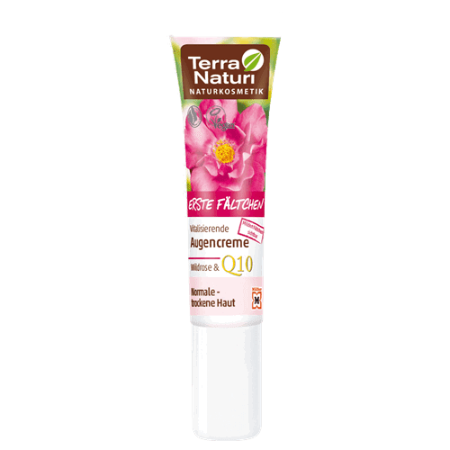 Terra Naturi Vitalisierende Augencreme Wildrose & Q10