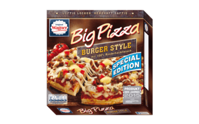 Wagner Big Pizza Burger Style