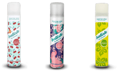 batiste Dry Shampoo Cherry, Oriental & Tropic
