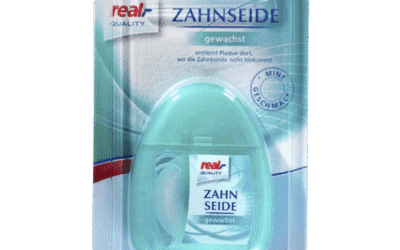 real,- QUALITY Zahnseide Gewachst