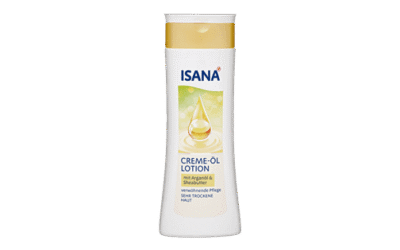ISANA Creme-Öl Lotion Arganöl & Sheabutter