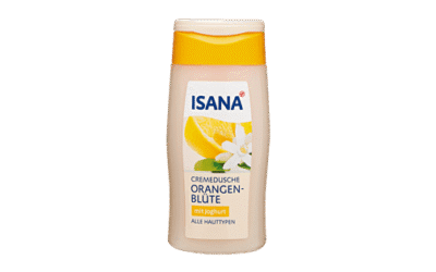 ISANA Cremedusche Orangenblüte