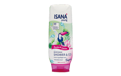 ISANA Young Bodymilk Shower & Go Tropic