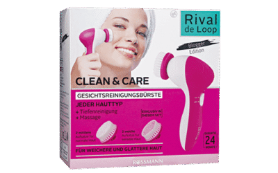 Rival de Loop Clean & Care Gesichtsreinigungsbürste Blogger Edition