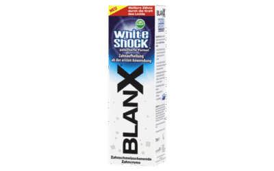 BlanX White Shock Zahnschmelzschonende Zahncreme