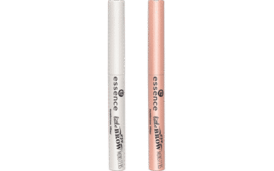 essence little eyebrow monsters eyebrow lifter 01 lift'em up in white & 02 lift'em up in rosy
