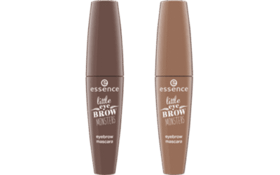 essence little eyebrow monsters eyebrow mascara 01 ernie knows best & 02 bert knows better