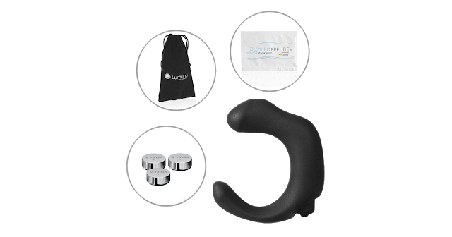 lumunu Silikon Analvibrator & Perineum Stimulator Freudensichel • gooloo.de