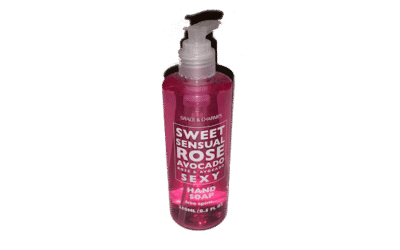 Grace & Charmes Sweet Sensual Rose & Avocado SEXY Hand Soap
