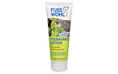 Fusswohl Wellness Teebaumöl Lotion