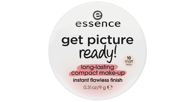 essence get picture ready! long-lasting compact make-up 10 matt ivory