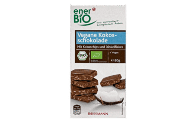 EnerBio Vegane Kokosschokolade