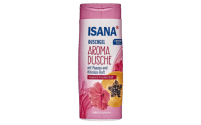 ISANA Aromadusche Papaya & Hibiskus