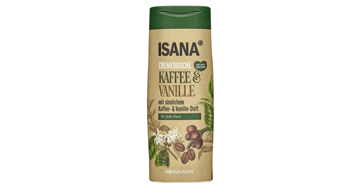 ISANA Cremedusche Kaffee & Vanille