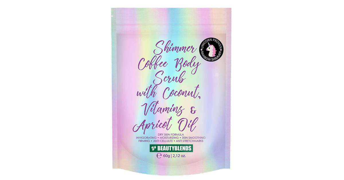 Beautyblends Shimmer Body Coffee Scrub
