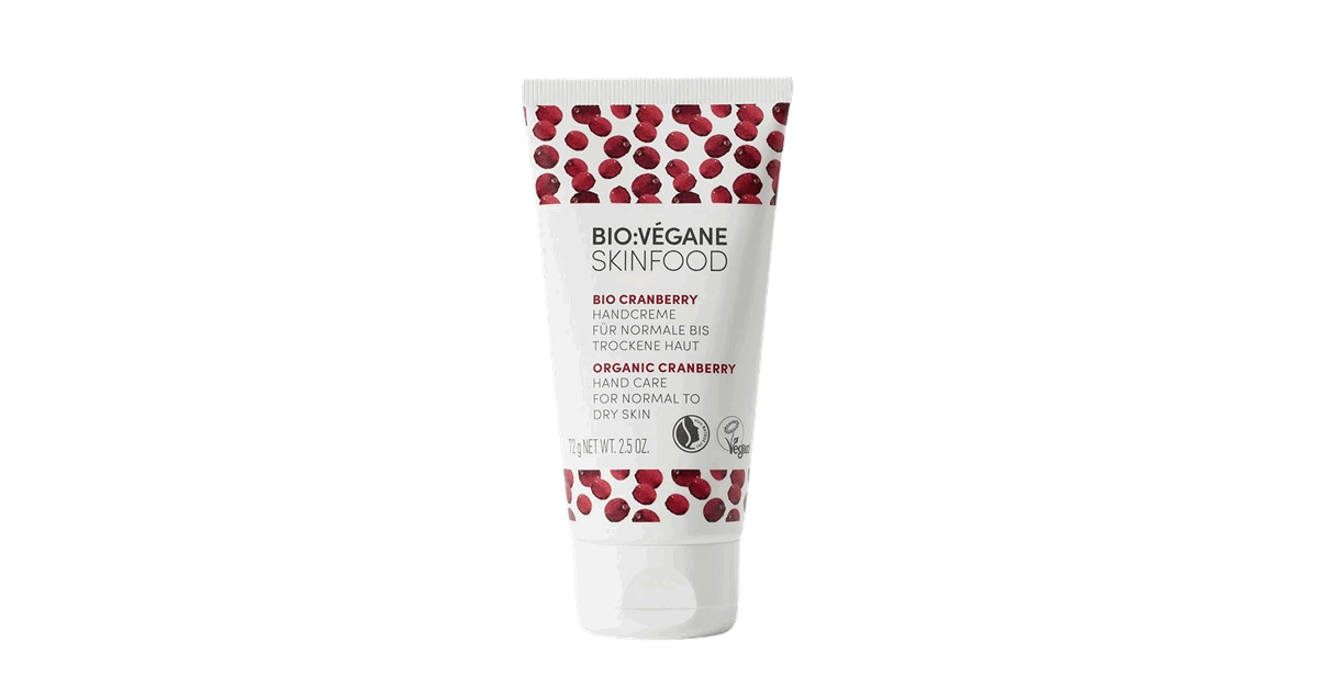 BIO:VÉGANE Organic Cranberry Handcreme