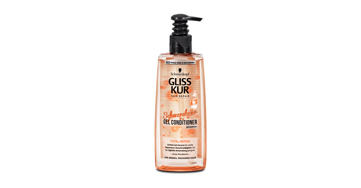 Gliss Kur Schwereloser Gel Conditioner Total Repair