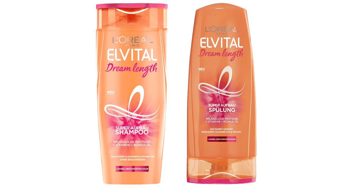 L’Oréal Paris ELVITAL Dream Length Shampoo & Spülung