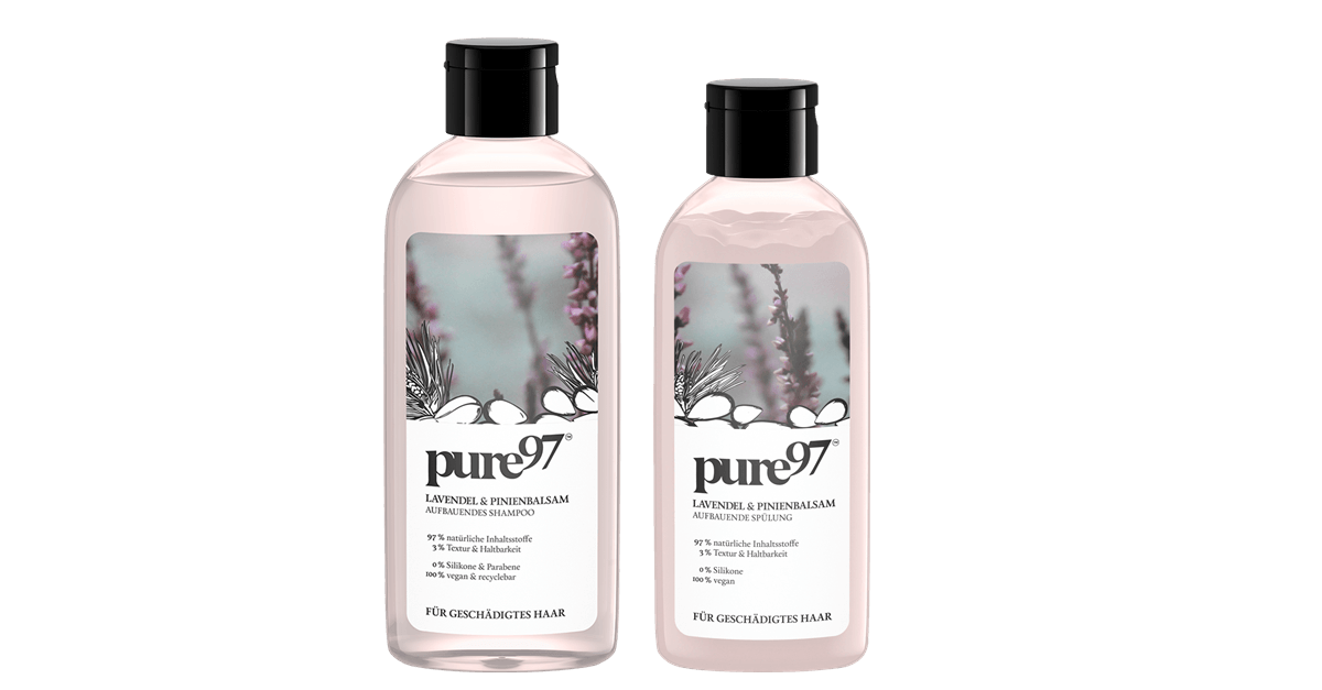 pure97 Lavendel & Pinienbalsam Shampoo & Spülung