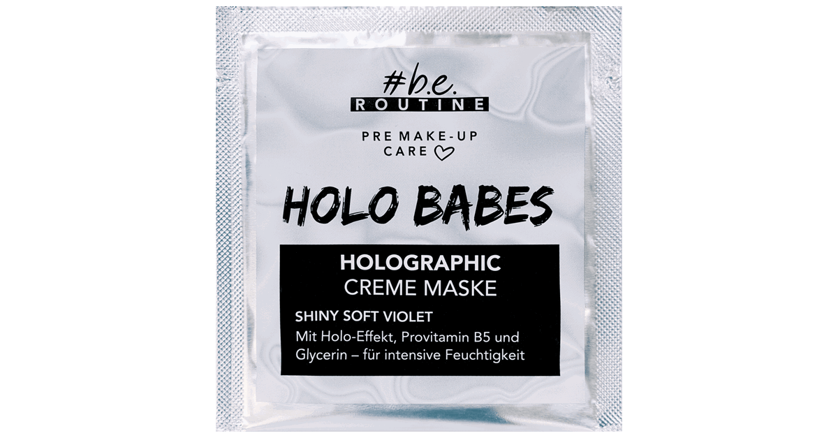 b.e. routine HOLO BABES Holographic Creme Maske