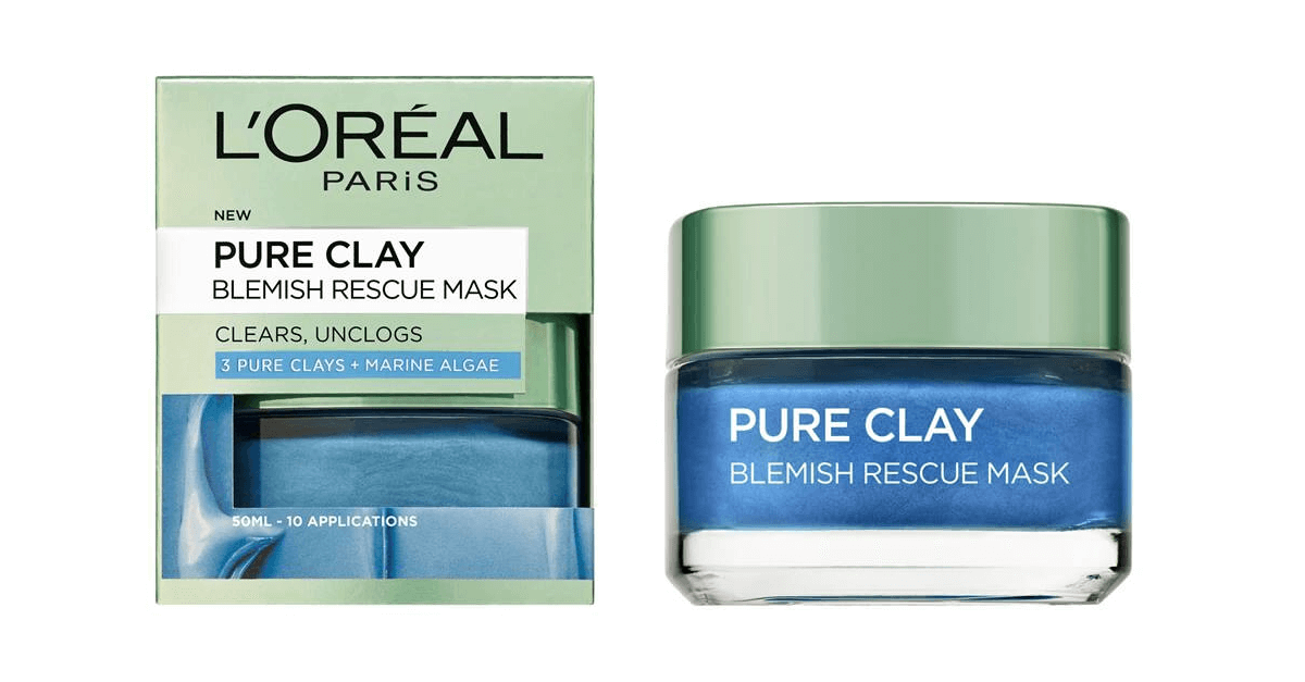 L’Oréal Paris PURE CLAY Blemish Rescue Mask