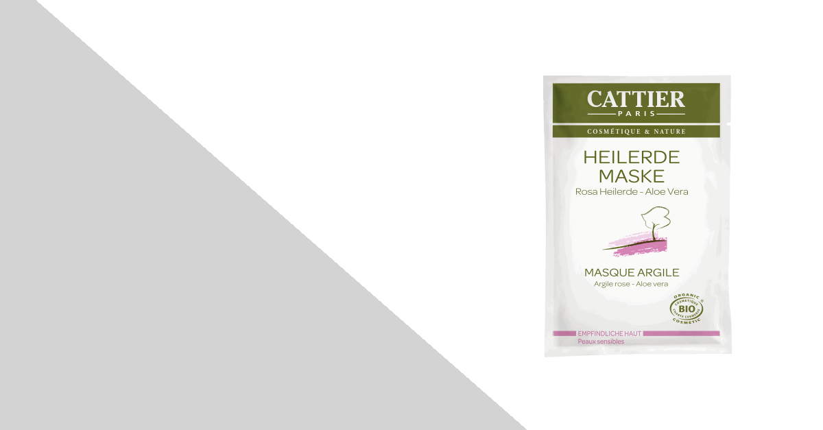CATTIER Heilerde Maske Rosa Heilerde & Aloe Vera