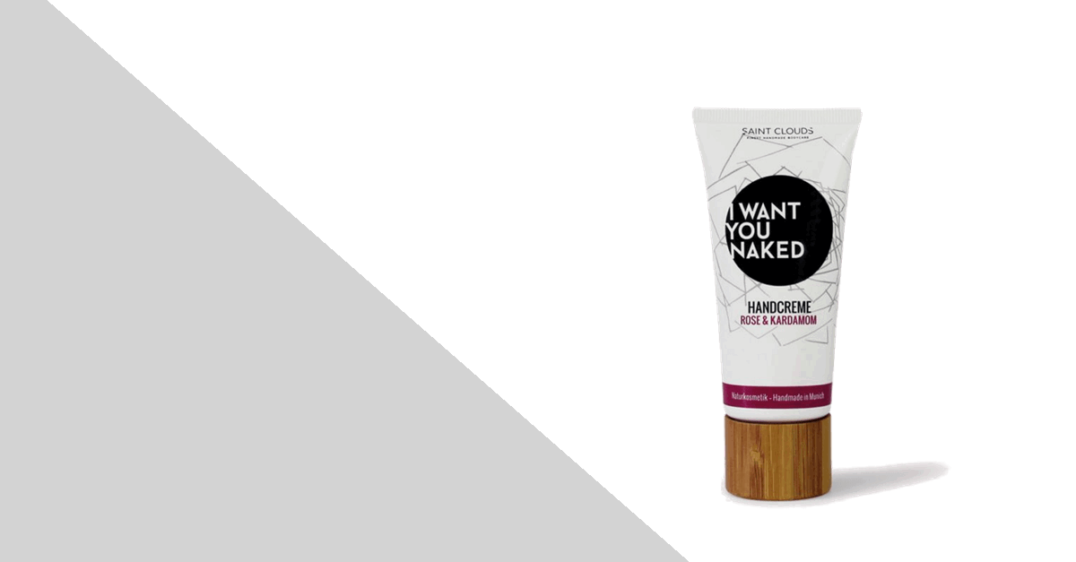 I WANT YOU NAKED Handcreme Rose & Kardamom