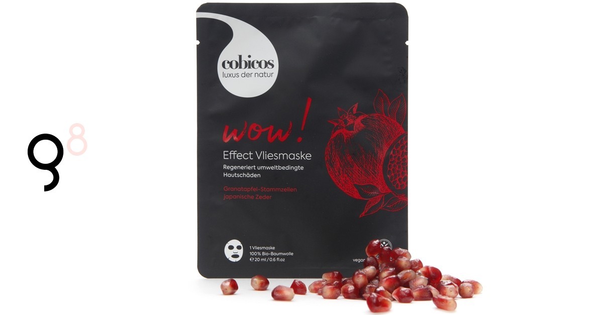 Gewinnspiel: 3x1 cobicos WOW Effect Vliesmaske gewinnen