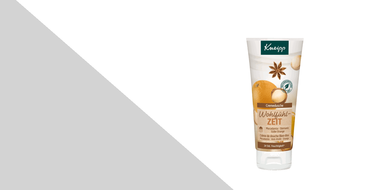 Kneipp Cremedusche Wohlfühlzeit