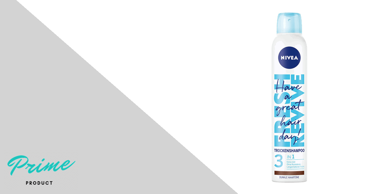 NIVEA Fresh Revive Trockenshampoo 3in1 Dunkle Haartöne