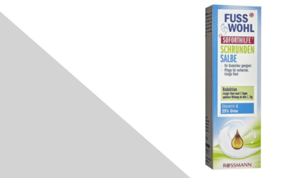 Fusswohl Schrunden Salbe Soforthilfe