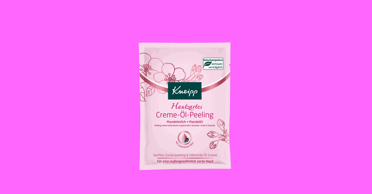 Kneipp Hautzartes Creme-Öl-Peeling