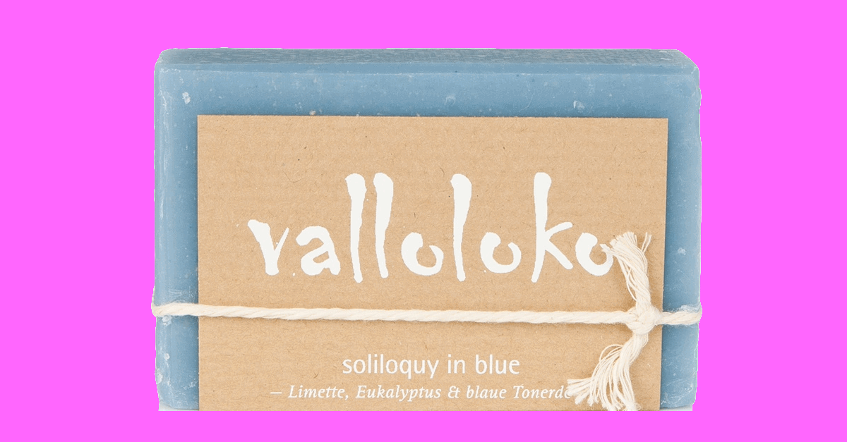 valloloko soliloquy in blue Hand- und Körperseife