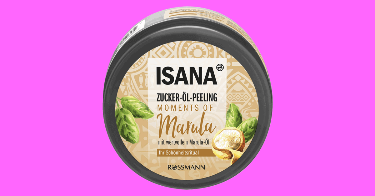 ISANA Zucker-Öl-Peeling Moments of Marula