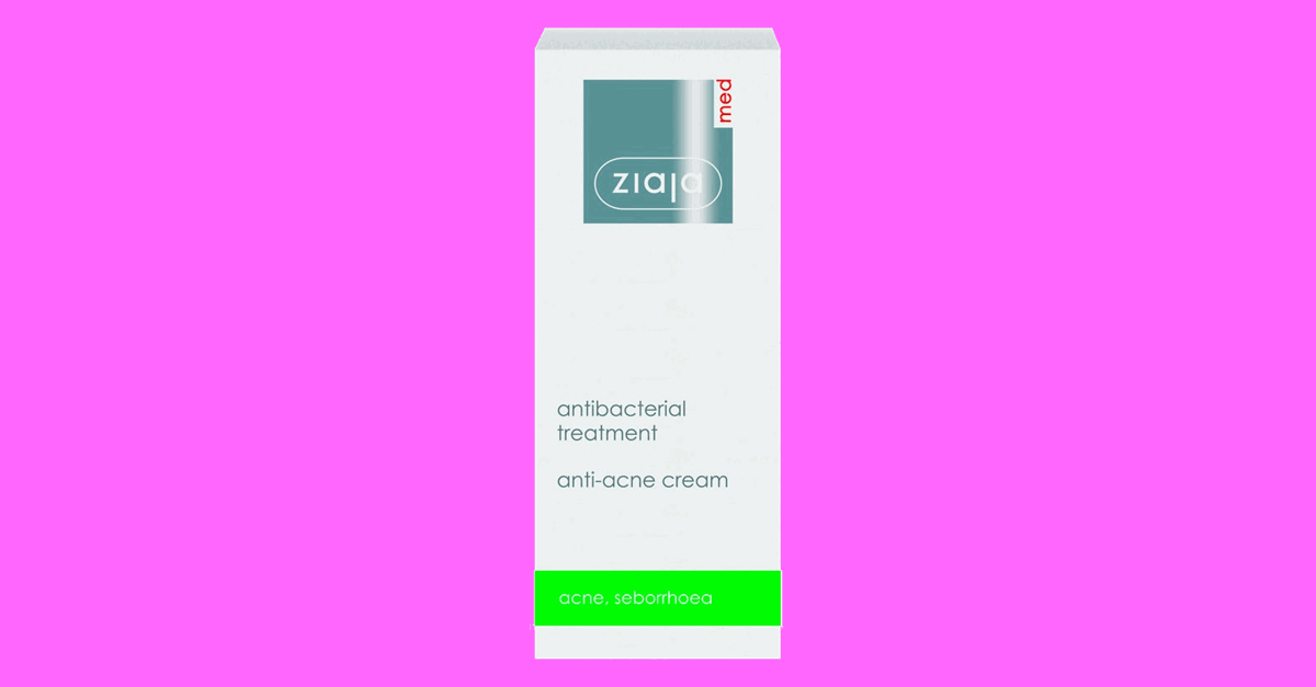 ziaja med antibacterial treatment anti-acne cream