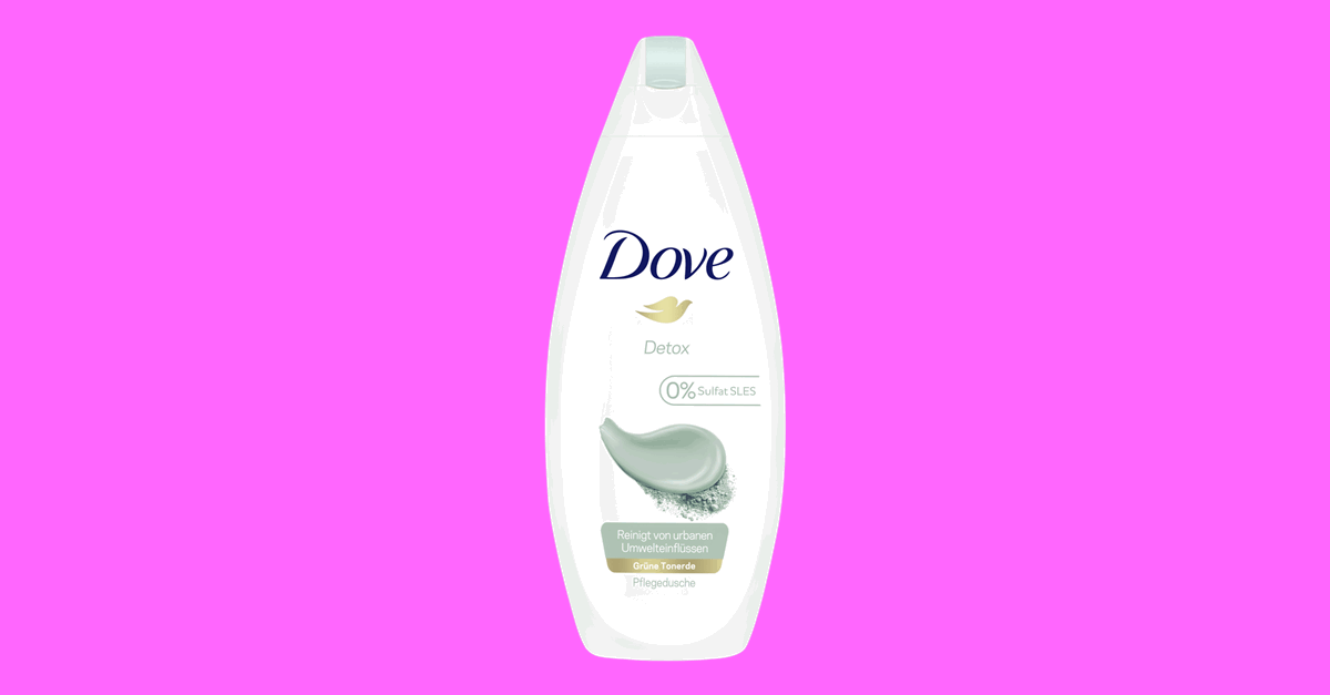 Dove Pflegedusche Detox mit grüner Tonerde