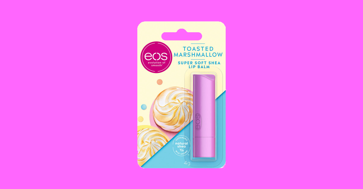 eos Toasted Marshmallow Super Soft Shea Lip Balm