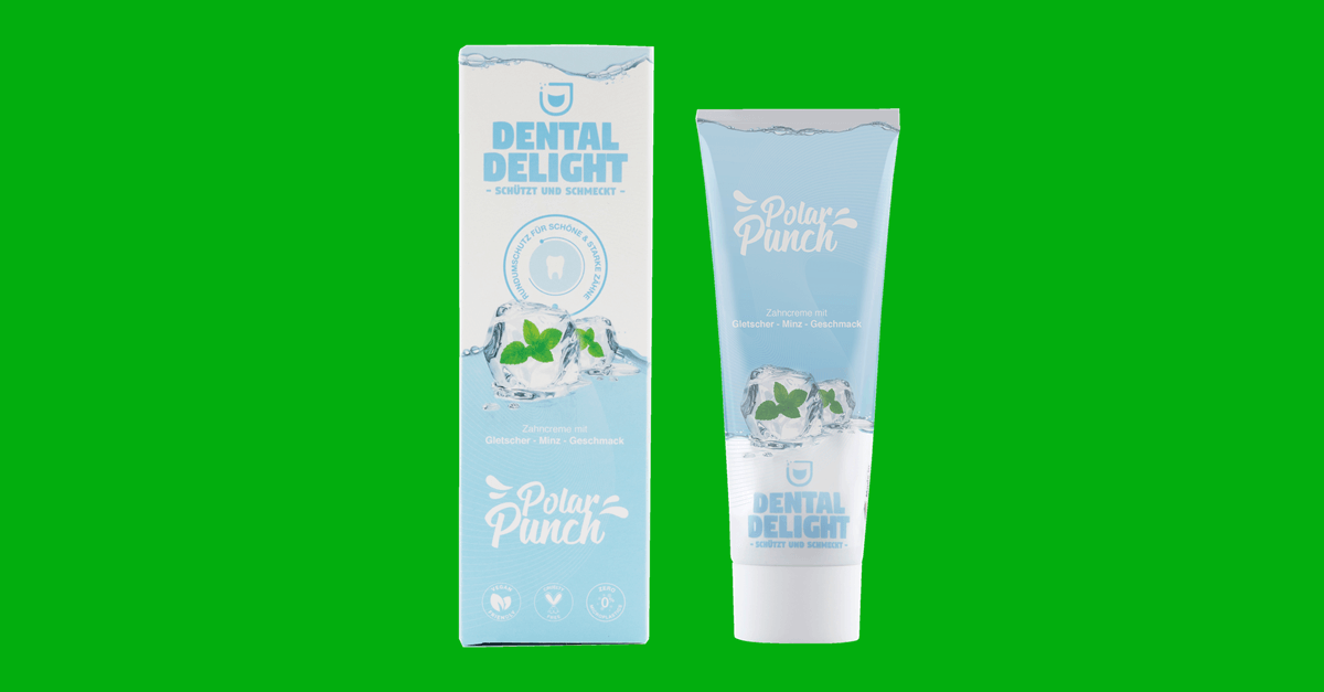 DENTAL DELIGHT Polar Punch Zahncreme