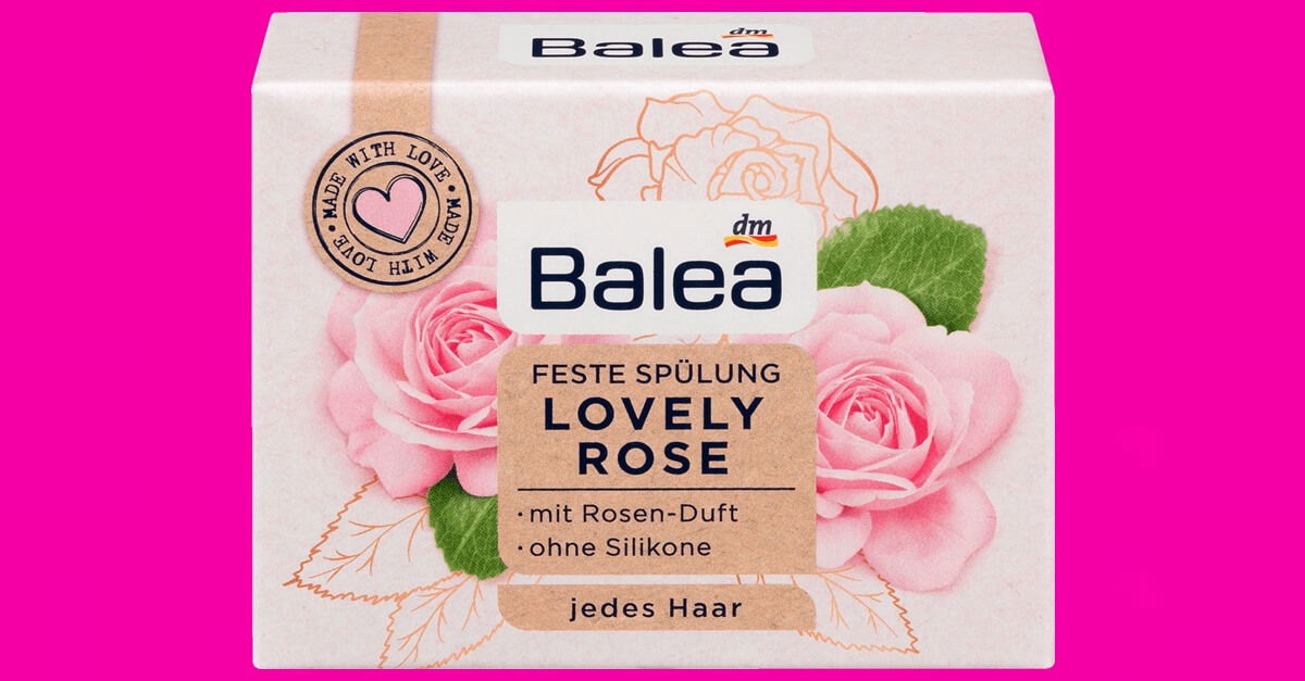 Balea Feste Spülung Lovely Rose