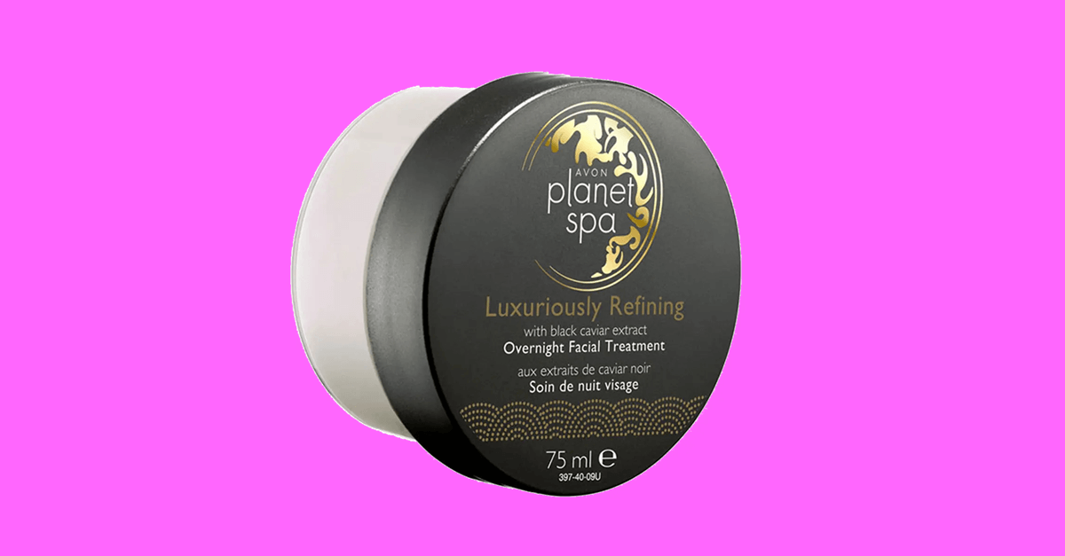AVON planet spa Luxuriously Refining Overnight Facial Treatment