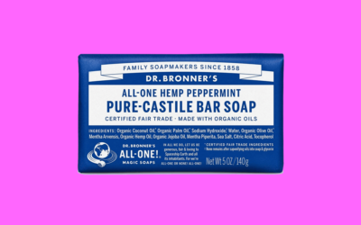 🌷 ♻️ 🌱 🐰 Dr. Bronner’s All-One Hemp Peppermint Pure-Castile Bar Soap