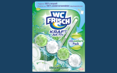 ♻️ WC Frisch Kraft-Aktiv Pro Nature Duftspüler Minze & Eukalyptus