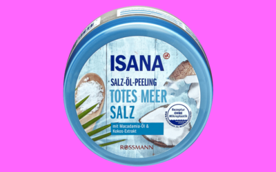 🌱 ISANA Salz-Öl-Peeling Totes Meer Salz